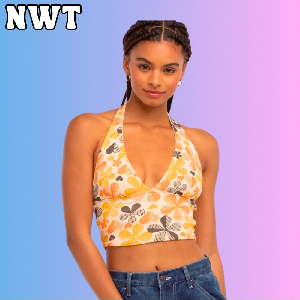Floral Halter Top